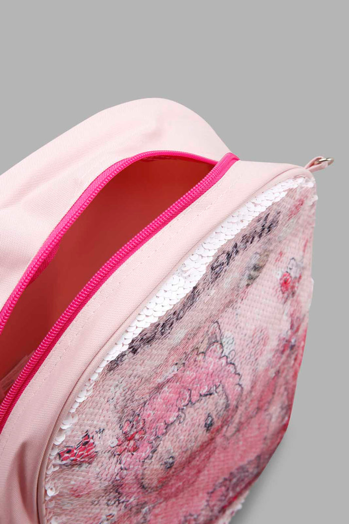 Redtag-Multicolour-Character-Embellished-Sequins-Backpack-Category:Bags,-CHR,-Colour:Assorted,-Filter:Girls-Accessories,-GIR-Bags,-New-In,-New-In-GIR-ACC,-Non-Sale,-Section:Girls-(0-to-14Yrs),-W22O-Girls-