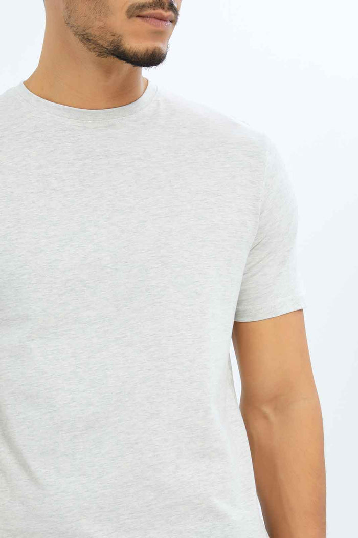Redtag-Men-Ecru-Crew-Neck-T-Shirt-Category:T-Shirts,-Colour:Ecru,-Deals:New-In,-Dept:Menswear,-Filter:Men's-Clothing,-Men-T-Shirts,-New-In-Men-APL,-Non-Sale,-S23C,-Section:Men,-TBL-Men's-