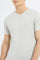 Redtag-Men-Ecru-V-Neck-T-Shirt-Category:T-Shirts,-Colour:Ecru,-Deals:2-FOR-37,-Deals:New-In,-Dept:Menswear,-Filter:Men's-Clothing,-Men-T-Shirts,-New-In-Men-APL,-Non-Sale,-S23B,-Section:Men,-TBL-Men's-