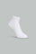 Redtag-Women-White-Color-Ladies-Sports-Ankle-Non-Terry-Socks-1*5-365,-Category:Socks,-Colour:White,-Deals:New-In,-Dept:Ladieswear,-Filter:Women's-Clothing,-New-In-Women-APL,-Non-Sale,-Section:Women,-Women-Socks--