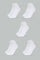 Redtag-Women-White-Color-Ladies-Sports-Ankle-Non-Terry-Socks-1*5-365,-Category:Socks,-Colour:White,-Deals:New-In,-Dept:Ladieswear,-Filter:Women's-Clothing,-New-In-Women-APL,-Non-Sale,-Section:Women,-Women-Socks--