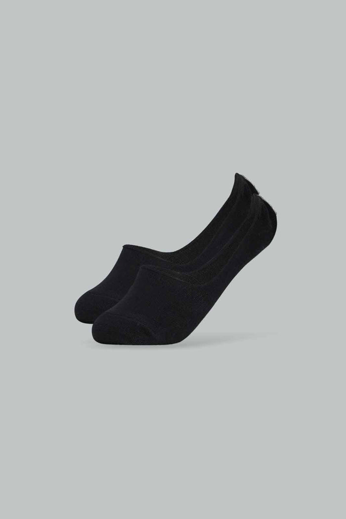 Redtag-Women-Black-Solid-Ladies-Invisible-Socks-1*5-365,-Category:Socks,-Colour:Black,-Deals:New-In,-Dept:Ladieswear,-Filter:Women's-Clothing,-New-In-Women-APL,-Non-Sale,-Section:Women,-Women-Socks--