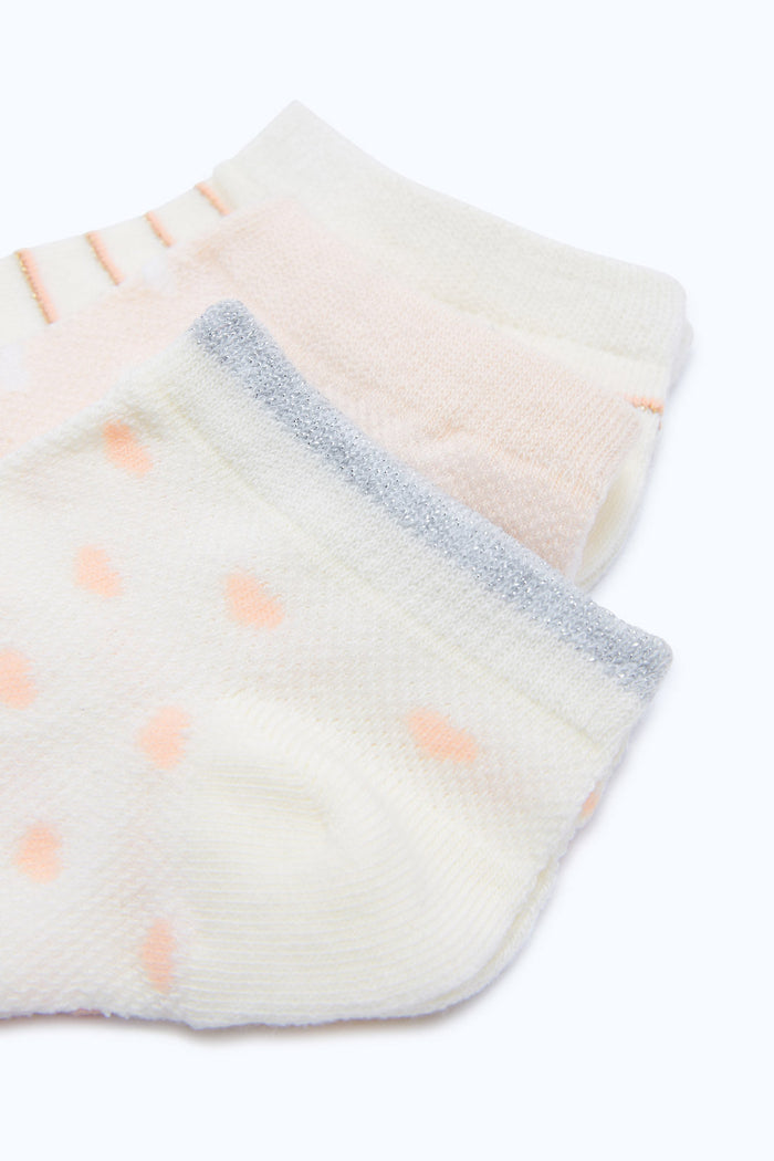 Redtag-Women-Ladies-Ankle-Socks-1*3-365,-Category:Socks,-Colour:Assorted,-Deals:2-FOR-37,-Deals:New-In,-Dept:Ladieswear,-Filter:Women's-Clothing,-H1:LWR,-H2:LDN,-H3:IMP,-H4:SKS,-New-In-Women-APL,-Non-Sale,-Season:365,-Section:Women,-Women-Socks--