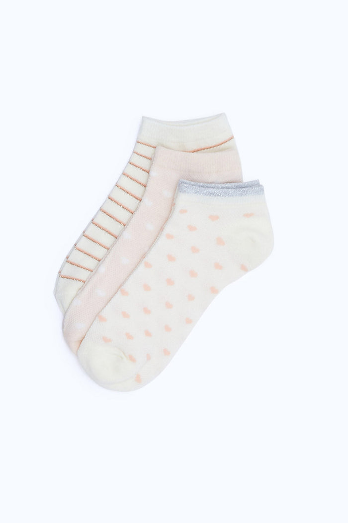Redtag-Women-Ladies-Ankle-Socks-1*3-365,-Category:Socks,-Colour:Assorted,-Deals:2-FOR-37,-Deals:New-In,-Dept:Ladieswear,-Filter:Women's-Clothing,-H1:LWR,-H2:LDN,-H3:IMP,-H4:SKS,-New-In-Women-APL,-Non-Sale,-Season:365,-Section:Women,-Women-Socks--