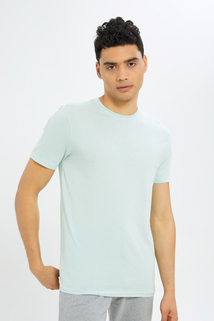 Redtag-Men-Sky-Blue-Crewn-Neck-T-Shirt-Category:T-Shirts,-Colour:Sky-Blue,-Deals:New-In,-Dept:Menswear,-Filter:Men's-Clothing,-H1:MWR,-H2:GEN,-H3:TSH,-H4:TSH,-Men-T-Shirts,-New-In-Men-APL,-Non-Sale,-S23C,-Season:S23C,-Section:Men-Men's-