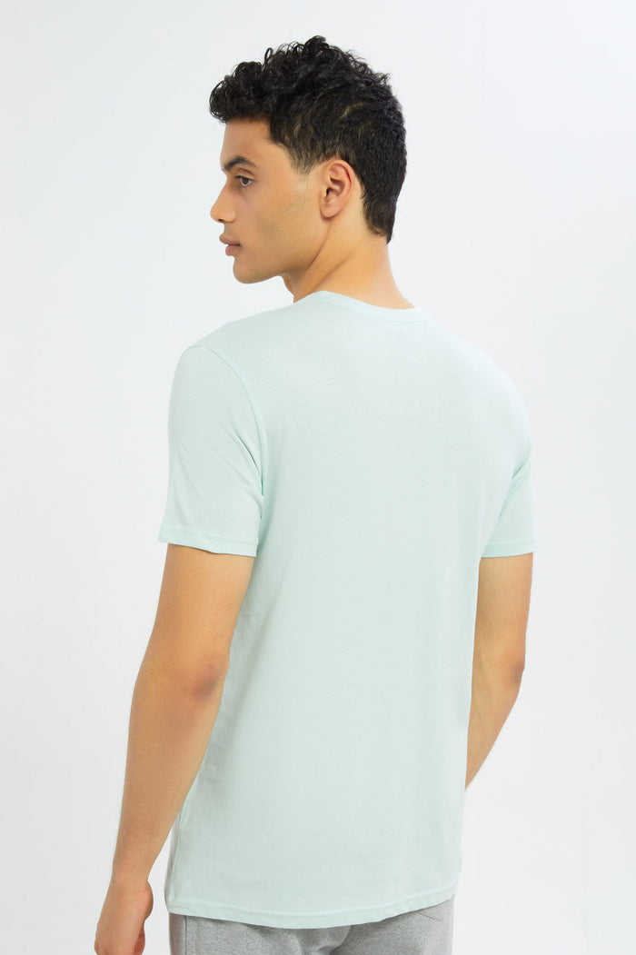 Redtag-Men-Sky-Blue-Crewn-Neck-T-Shirt-Category:T-Shirts,-Colour:Sky-Blue,-Deals:New-In,-Dept:Menswear,-Filter:Men's-Clothing,-H1:MWR,-H2:GEN,-H3:TSH,-H4:TSH,-Men-T-Shirts,-New-In-Men-APL,-Non-Sale,-S23C,-Season:S23C,-Section:Men-Men's-
