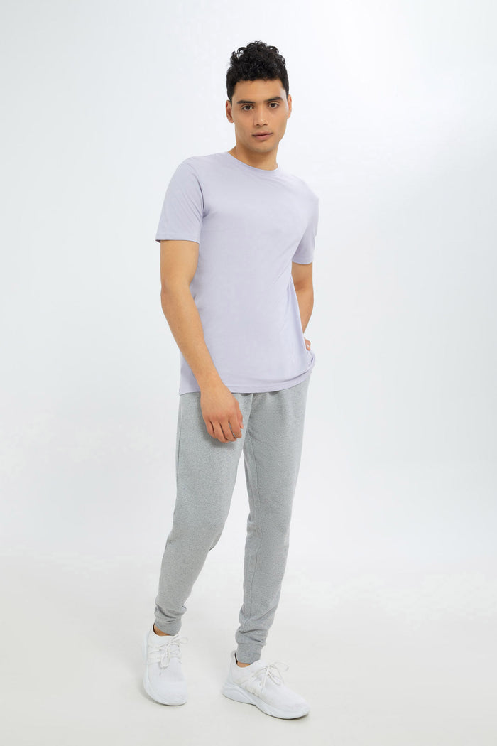 Redtag-Men-Purple-Crewn-Neck-T-Shirt-Category:T-Shirts,-Colour:Purple,-Deals:New-In,-Dept:Menswear,-Filter:Men's-Clothing,-H1:MWR,-H2:GEN,-H3:TSH,-H4:TSH,-Men-T-Shirts,-New-In-Men-APL,-Non-Sale,-S23C,-Season:S23C,-Section:Men-Men's-