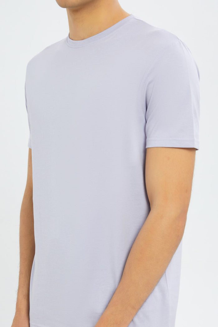 Redtag-Men-Purple-Crewn-Neck-T-Shirt-Category:T-Shirts,-Colour:Purple,-Deals:New-In,-Dept:Menswear,-Filter:Men's-Clothing,-H1:MWR,-H2:GEN,-H3:TSH,-H4:TSH,-Men-T-Shirts,-New-In-Men-APL,-Non-Sale,-S23C,-Season:S23C,-Section:Men-Men's-