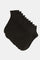 Redtag-Girls-Pack-Of-5---Sl-Longer-Than-Ankle-Length-With-Rib---Black-365,-Category:Socks,-Colour:Black,-Deals:New-In,-Filter:Senior-Girls-(8-to-14-Yrs),-GSR-Socks,-H1:KWR,-H2:GSR,-H3:IMP,-H4:SKS,-KWRGSRIMPSKS,-New-In-GSR-APL,-Non-Sale,-Packs,-ProductType:Ankle-Socks,-Season:365,-Section:Girls-(0-to-14Yrs),-Set:Set-of-5-Senior-Girls-9 to 14 Years