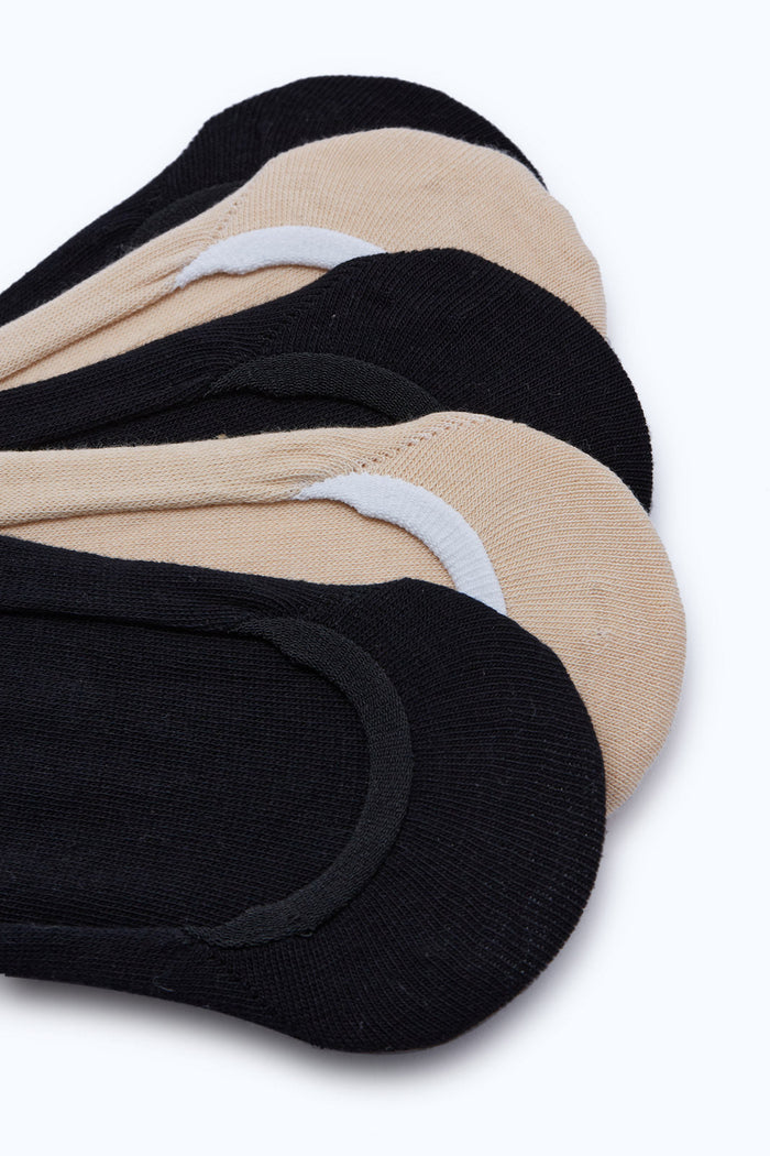 Redtag-Women-Ladies-Assorted-Invisible-Socks-1*5-365,-Basics,-Category:Socks,-Colour:Assorted,-Deals:New-In,-Filter:Women's-Clothing,-H1:LWR,-H2:LDN,-H3:HOS,-H4:SKS,-New-In-Women-APL,-Non-Sale,-Packs,-Season:365,-Section:Women,-Set:Set-of-5,-Women-Socks--