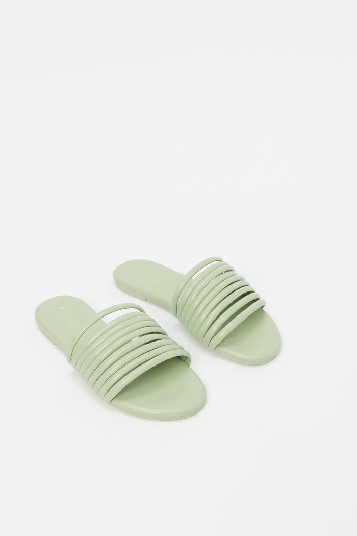 Redtag-Mint-Green-Strappy-Mule-Category:Sandals,-Colour:Green,-Deals:New-In,-Filter:Women's-Footwear,-H1:FOO,-H2:LAD,-H3:SAF,-H4:SAN,-LEC-Sandals,-N/A,-New-In-Women-FOO,-Non-Sale,-S23B,-Season:S23B,-Section:Women-Women's-