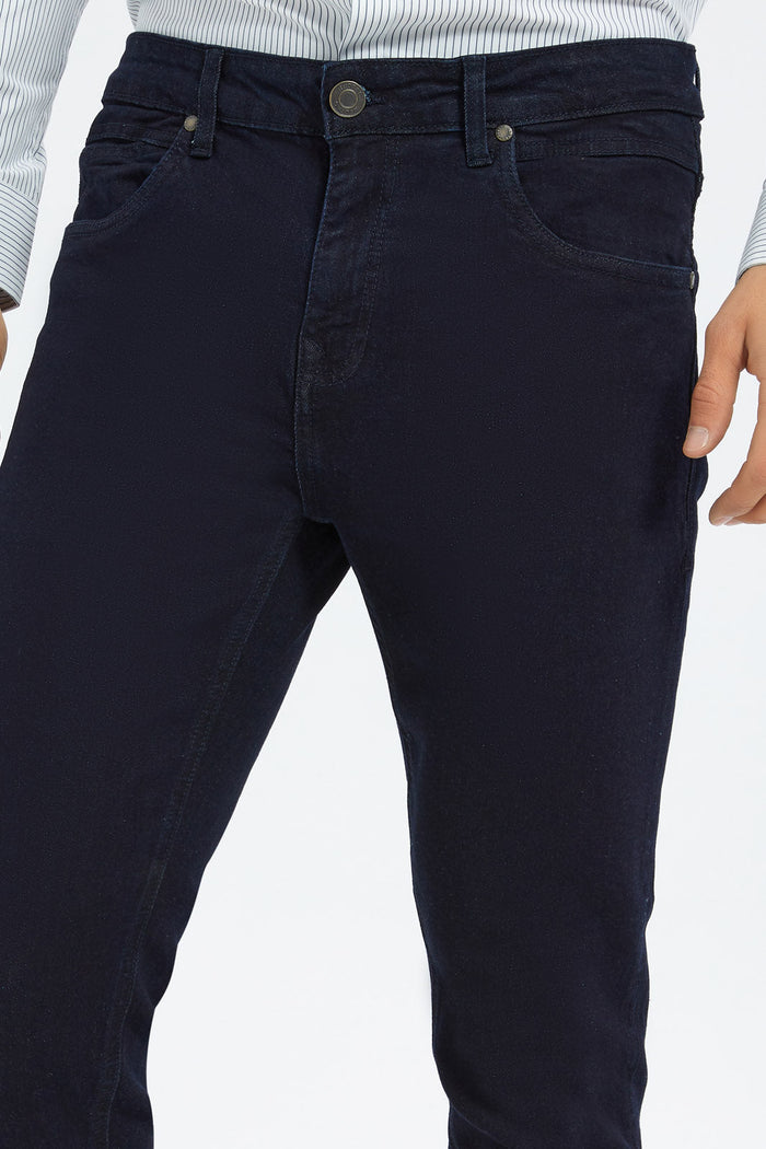 Redtag-Men-Darkwash-5-Pocket-Skinny-Fit-Jeans-365,-Category:Jeans,-Colour:Dark-Wash,-Deals:New-In,-Event:STRATEGY,-Filter:Men's-Clothing,-FIT-WALL-(FTW),-H1:MWR,-H2:GEN,-H3:DNB,-H4:JNS,-Men-Jeans,-New-In-Men-APL,-Non-Sale,-Promo:STRATEGY,-Season:365365,-Section:Men-Men's-