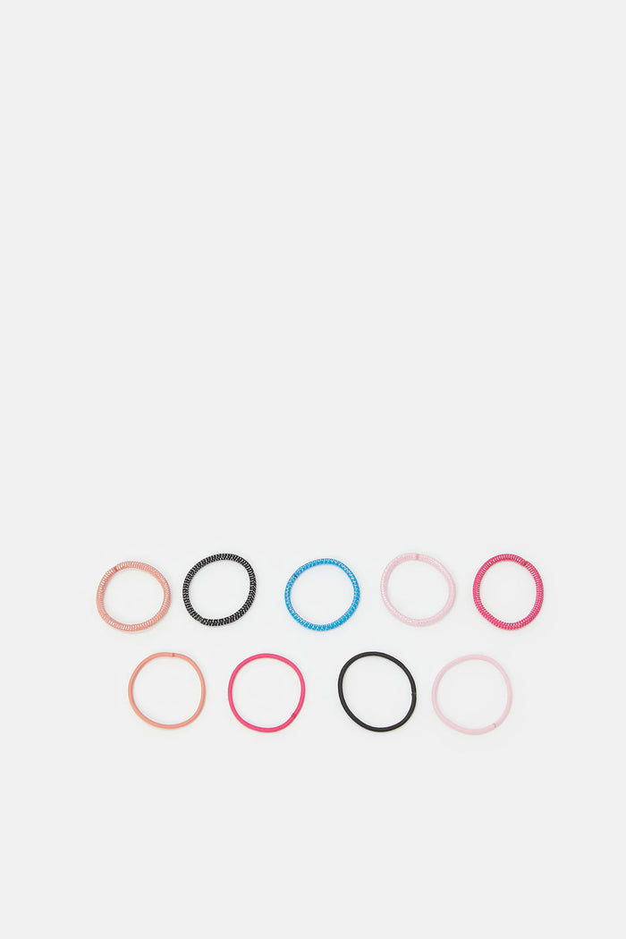 Redtag-S/18-Hair-Tie-Category:Hair-Accessories,-Colour:Assorted,-Deals:New-In,-Filter:Girls-Accessories,-GIR-Hair-Accessories,-H1:ACC,-H2:GIR,-H3:GIA,-H4:GIA-GIRLS'-ACCESSORIES,-New-In,-New-In-GIR-ACC,-Non-Sale,-ProductType:Scrunchies,-S23C,-Season:S23C,-Section:Girls-(0-to-14Yrs)-Girls-