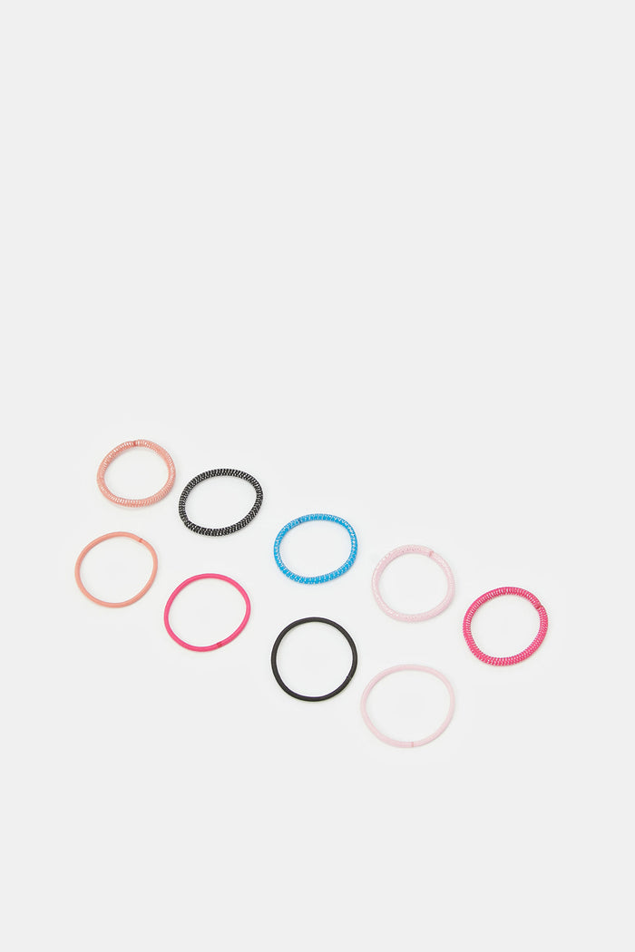Redtag-S/18-Hair-Tie-Category:Hair-Accessories,-Colour:Assorted,-Deals:New-In,-Filter:Girls-Accessories,-GIR-Hair-Accessories,-H1:ACC,-H2:GIR,-H3:GIA,-H4:GIA-GIRLS'-ACCESSORIES,-New-In,-New-In-GIR-ACC,-Non-Sale,-ProductType:Scrunchies,-S23C,-Season:S23C,-Section:Girls-(0-to-14Yrs)-Girls-