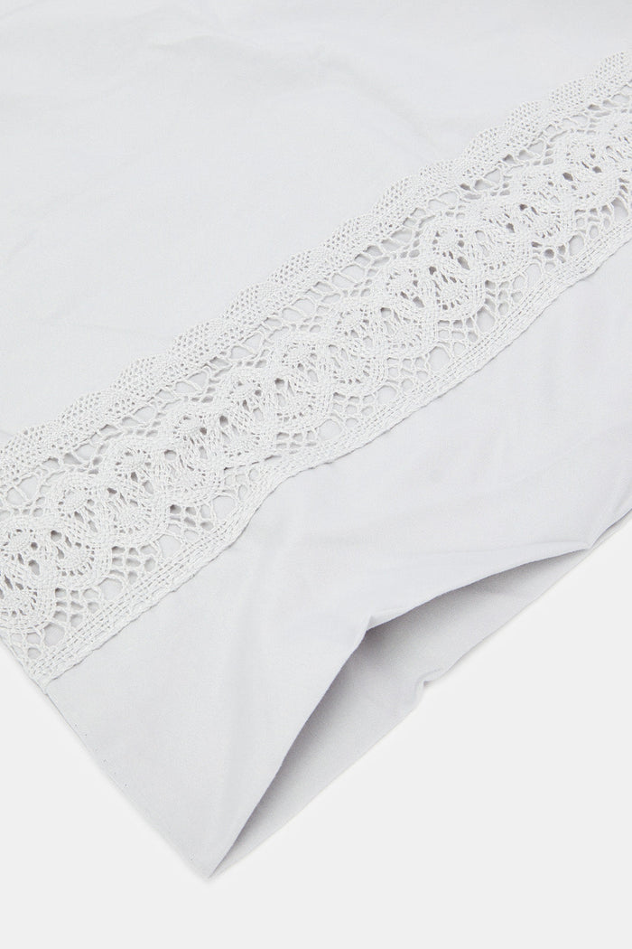 Redtag-Grey-2-Piece-Lace-Trim-Duvet-Cover-Set-(Single-Size)-Category:Duvet-Covers,-Colour:Grey,-Deals:New-In,-Filter:Home-Bedroom,-H1:HMW,-H2:BED,-H3:BLN,-H4:DVC,-HMW-BED-Duvet-Covers,-HMWBEDBLNDVC,-New-In-HMW-BED,-Non-Sale,-ProductType:Duvet-Covers-Single-Size,-Season:W23A,-Section:Homewares,-W23A-Home-Bedroom-