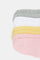 Redtag-Assorted-Solid-4-Pk-Ankle-Length-Socks-365,-Category:Socks,-Colour:Assorted,-Deals:New-In,-Filter:Infant-Girls-(3-to-24-Mths),-H1:KWR,-H2:ING,-H3:HOS,-H4:SKS,-ING-Socks,-New-In-ING,-Non-Sale,-ProductType:Ankle-Socks,-Season:365365,-Section:Girls-(0-to-14Yrs)-Infant-Girls-3 to 24 Months