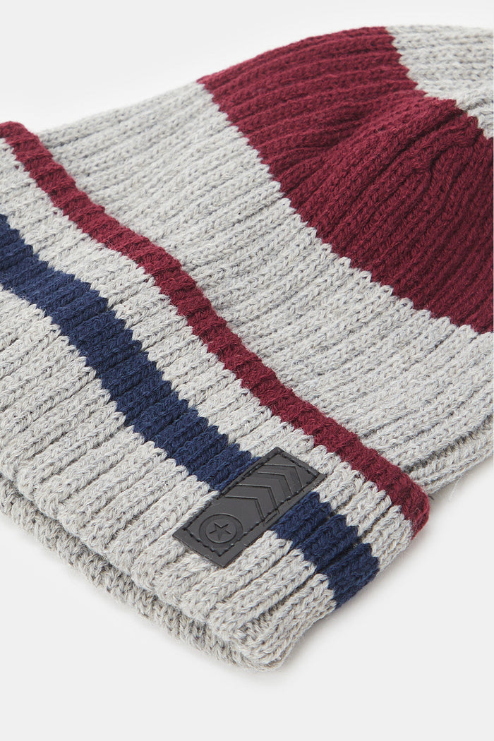 Redtag-Multi-Color-Knitted-Cap-ACCGENMEAFAA,-Category:Knitted-Accessories,-Colour:Assorted,-Deals:New-In,-Filter:Men's-Accessories,-H1:ACC,-H2:GEN,-H3:MEA,-H4:FAA,-Men-Knitted-Accessories,-New-In,-New-In-Men-ACC,-Non-Sale,-ProductType:Beanies,-Season:W23B,-Section:Men,-W23B-Men's-